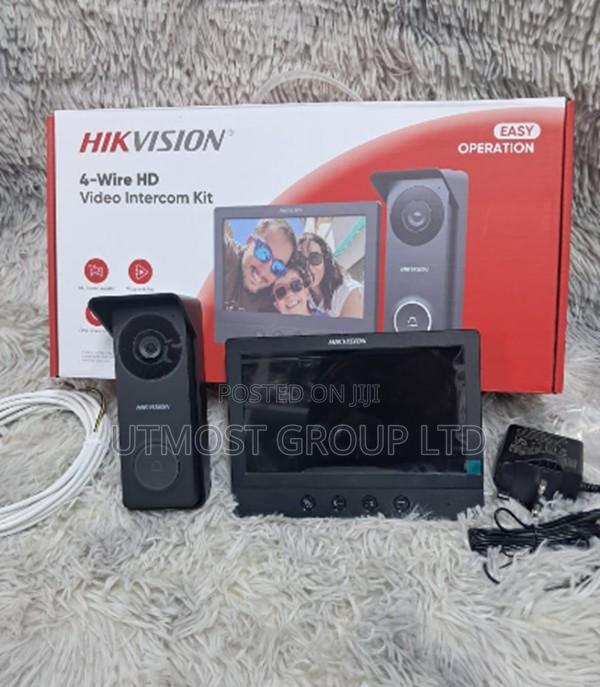 Hikvision Video Intercom With Clear Night View - main view