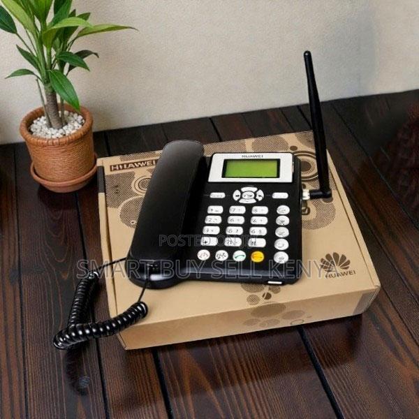 Rechargeable Battery Home Use Huawei GSM Fixed Landline Desktop Phone