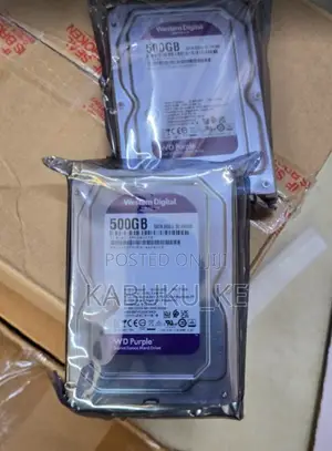 Wd Surveillance Purple Sata Iii 3.5′′ Internal Hard Drive 500gb