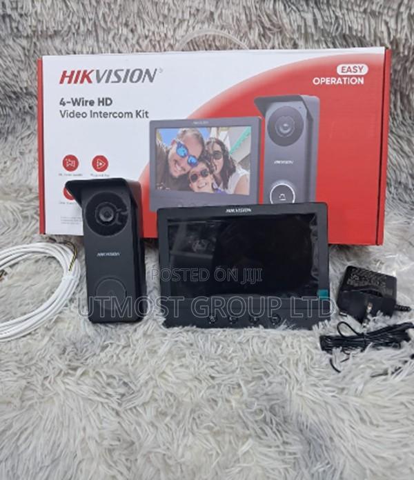 Hikvision Secure Entry Video Intercom Kit - main view