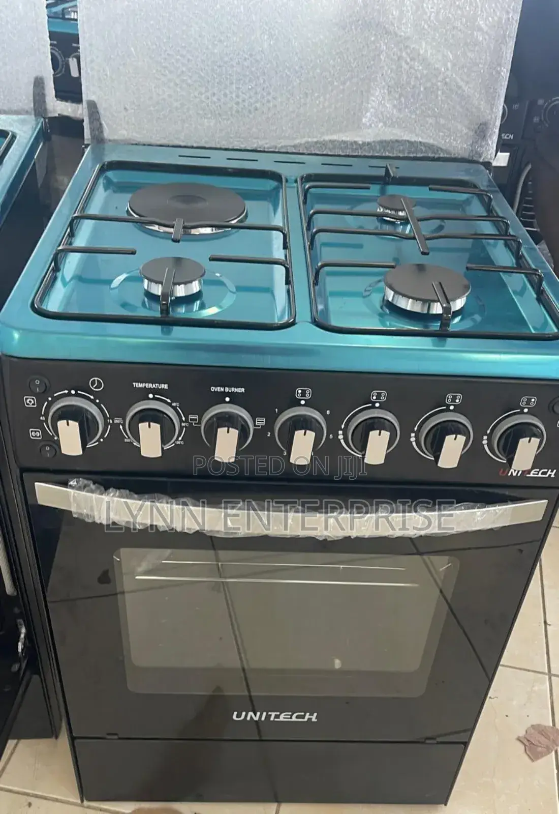 60*60 Unitech 3+1 Standing Cooker