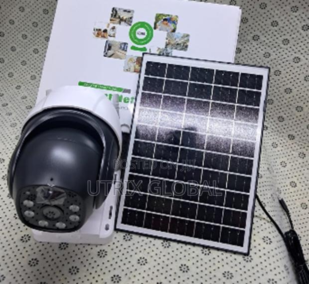 V380 4g Solar Sim Card Ptz Cctv Camera - main view