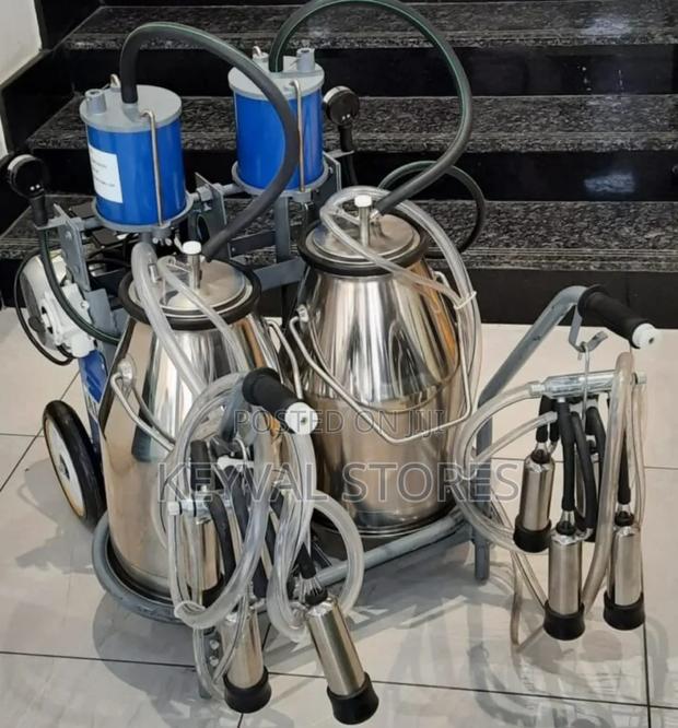 Milking Machine Double Barrel
