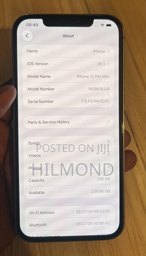 Apple iPhone 12 Pro Max 256 GB Rose Gold - thumbnail 4