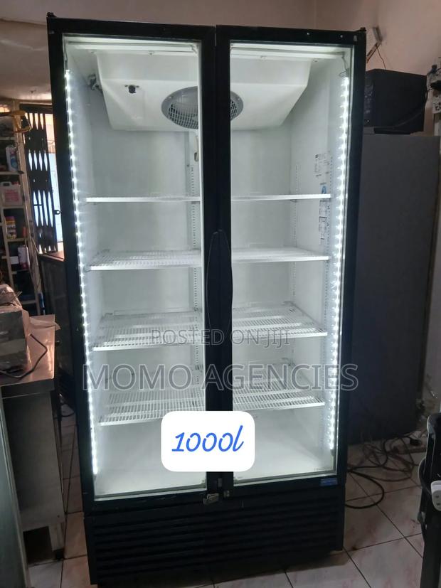 1000 Double Door Display Fridge - thumbnail 3