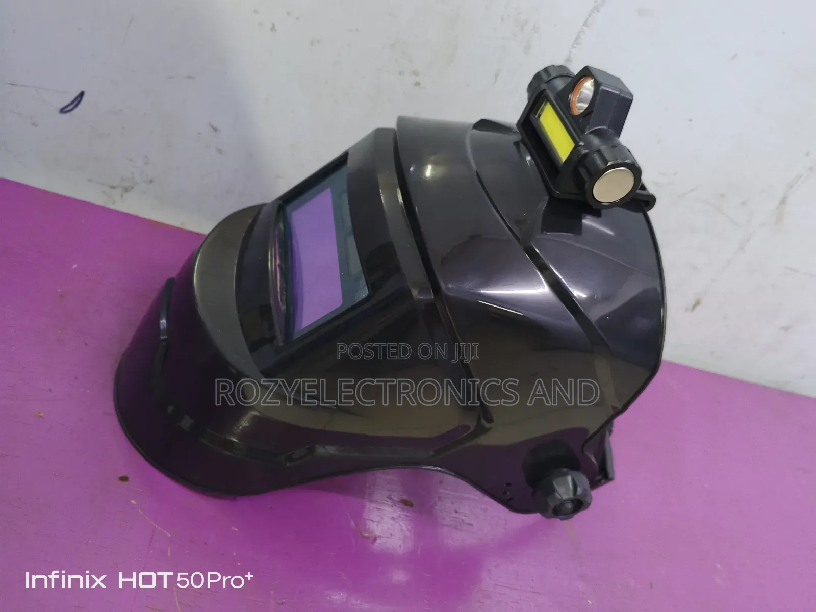 Helmet Welding With Touch