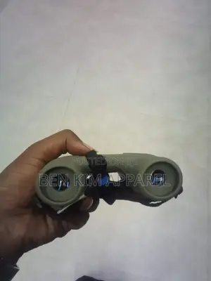 8 × 25 Foldable Pocket Size Fit Binoculars Fixes Focus Orange Green