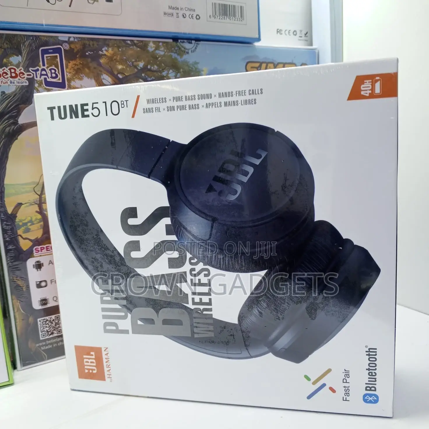 Jbl Tune 510bt Bluetooth On-ear Headphones Fast Charge