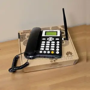Three-Way Calling Rechargeable Huawei GSM Fixed Landline Desktop Phone