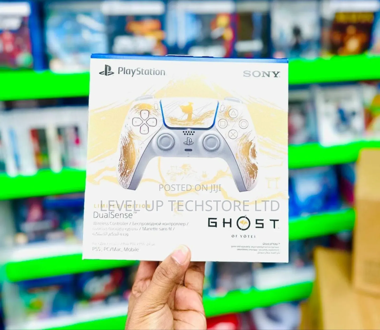Ps5 Dualsense Wireless Controller Ghost Of Yotei Gold Limited