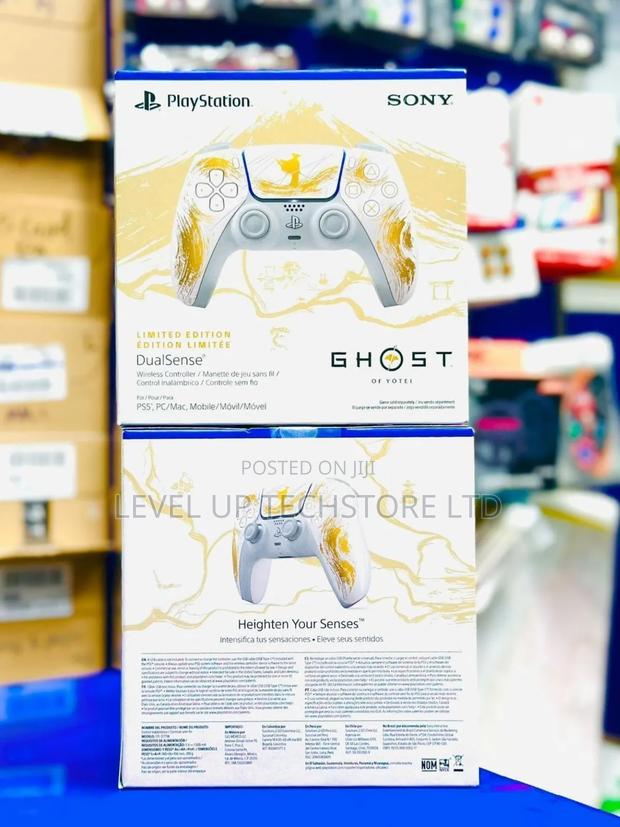 Ps5 Dualsense Wireless Controller Ghost Of Yotei Gold Limited - thumbnail 3
