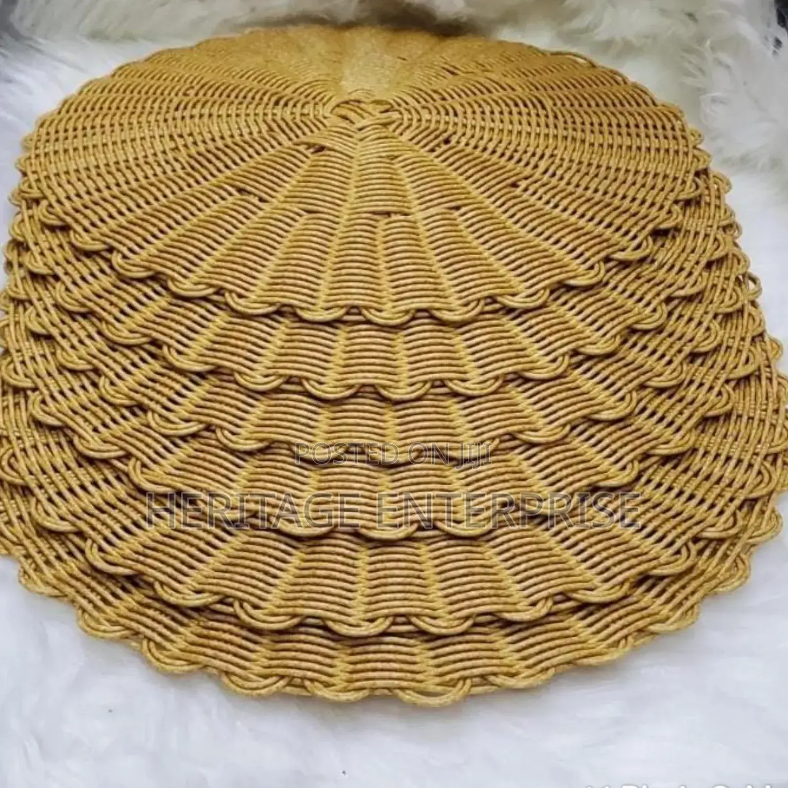 Table Mat. Rattan Mat