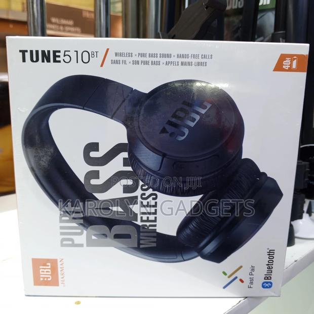 Jbl Tune 510bt Pure Bass Wireless Headphones With Mic