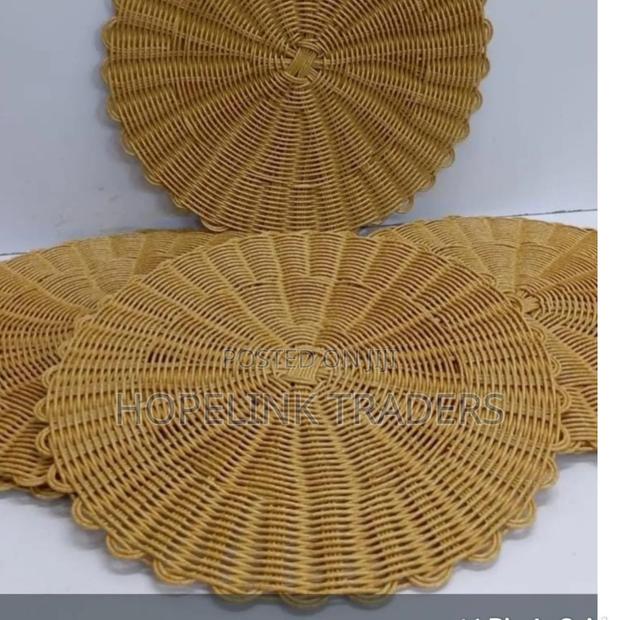 Table Mat Rattan Unique Mats 

*33cm Or 6pcs