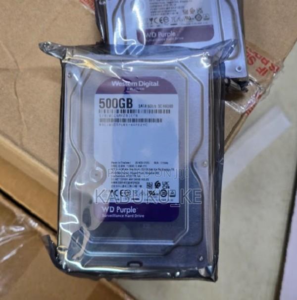 Western Digital 500gb Wd Purple Surveillance Internal Hard Drive