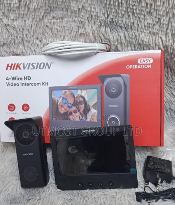 Hikvision Hd Doorbell Intercom Security Kit - main view