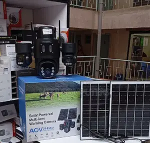 Smart Net Wifi Enabled Triple Lens Solar PTZ Camera