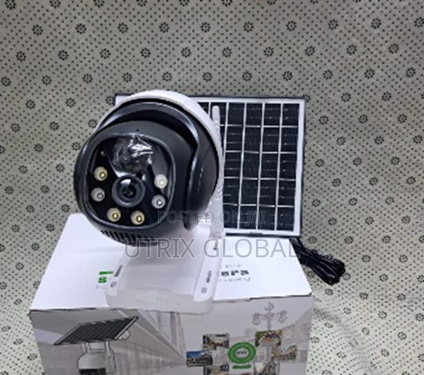 V380 4g Solar Cctv Camera With Full Rotation - main view