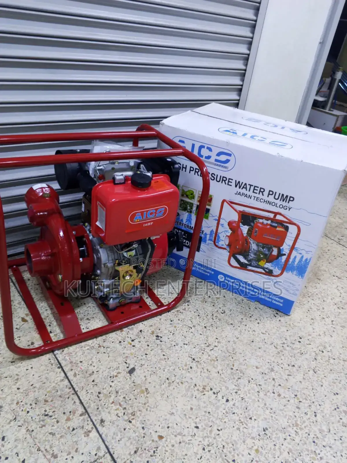 3" Diesel High Pressure Pump/ Aico 16hp High Pressure Pump