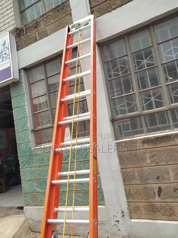 Fiberglass Extension Ladder - main view