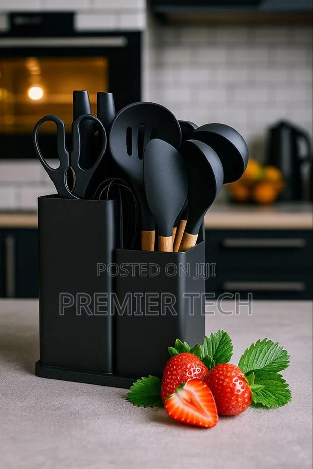 19pcs Silicone Cultery Set - main view