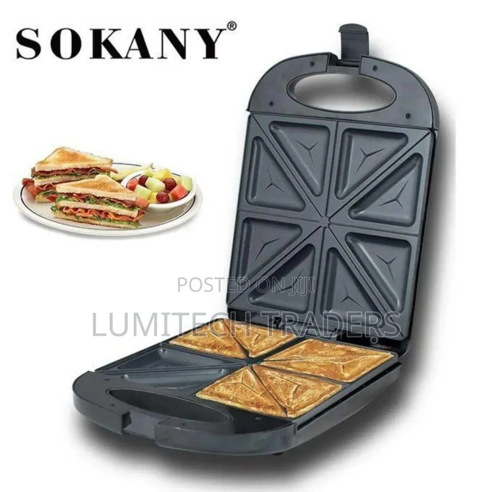 Sokany 4-Slice Sandwich Maker