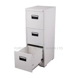 Document Cabinets| 3-drawers Steel Lockable Filing Cabinet
