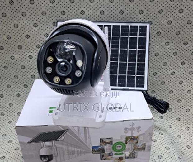 V380 4g Solar Ptz Camera With Night Vision