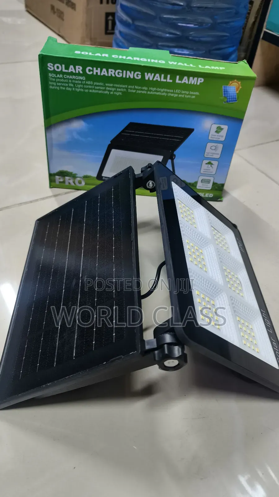 Heavy Duty Solar Charging Wall Lamp