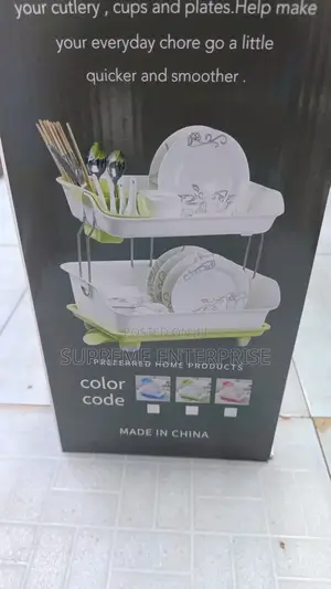 2 PCS Plastic Dish Rack