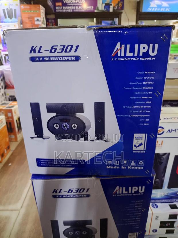 Ailipu Kl-6301 Ac/Dc Sound System With Remote Control - main view