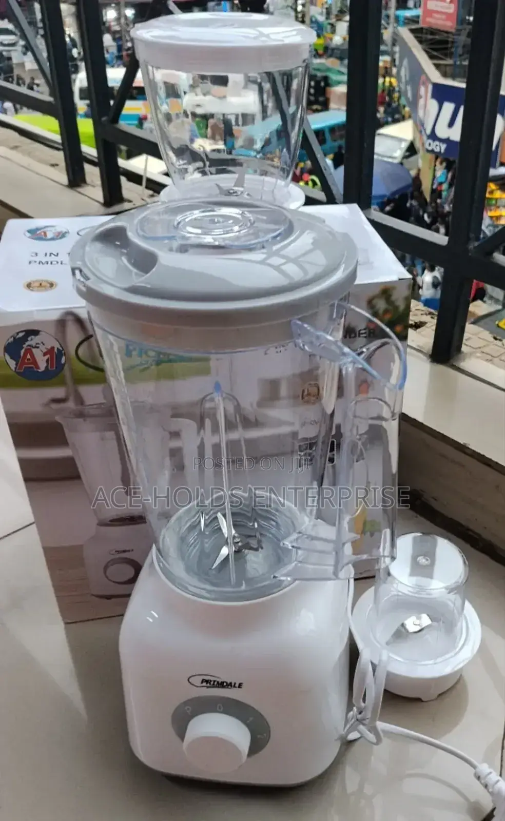 Primdale 3 in 1 Blender, Grinder and Chopper