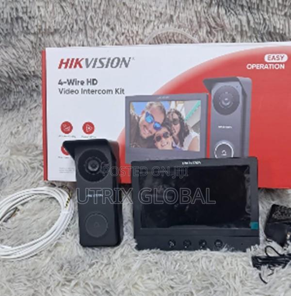 Hikvision Video Intercom Kit With Hd Door Camera