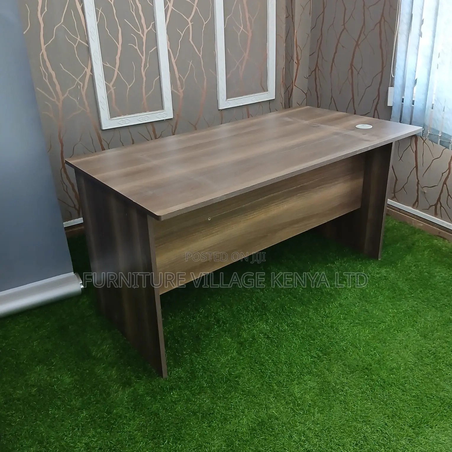 Home Office Furniture| 120cm Study Desk With Lockable Drawers