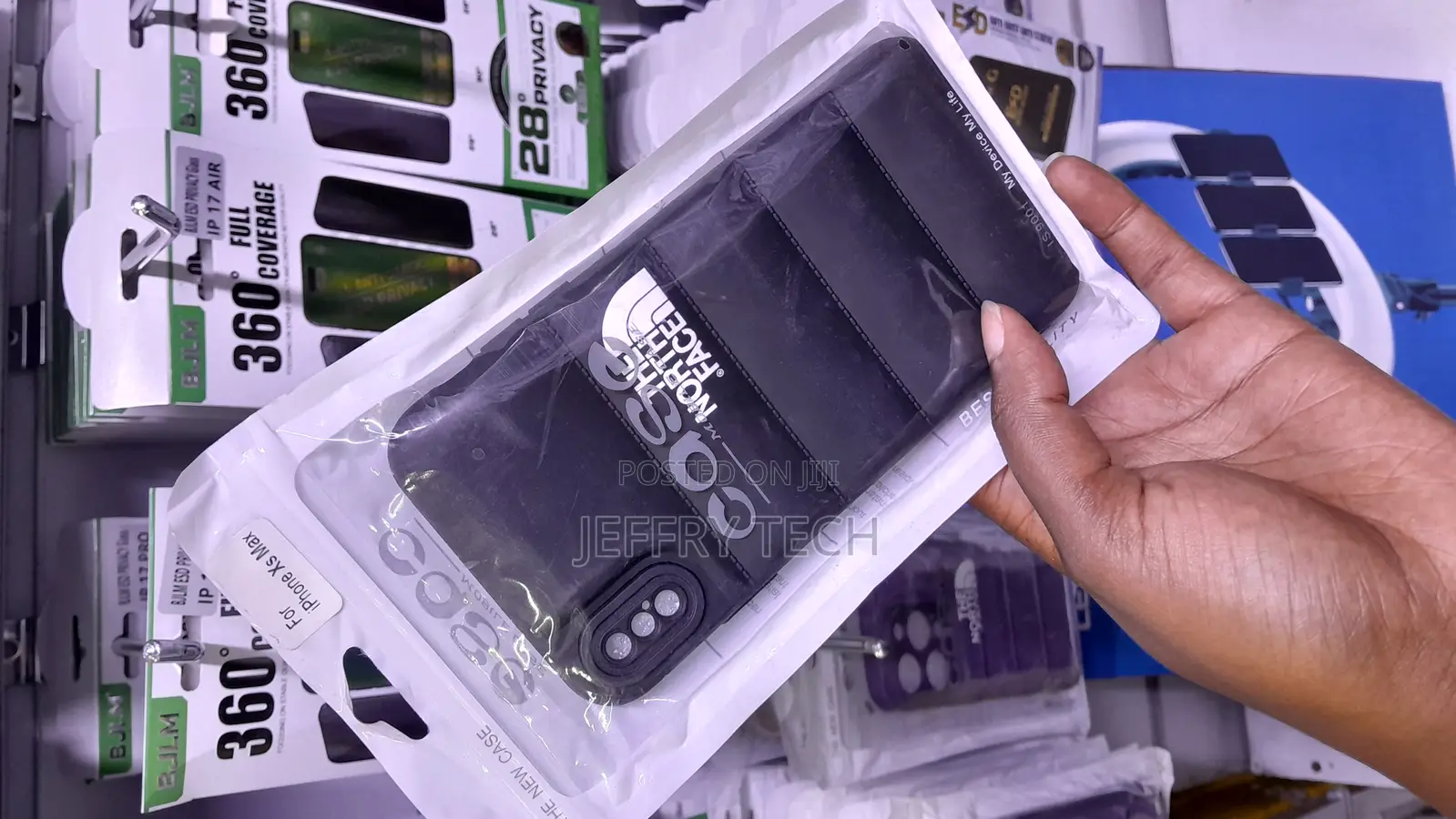 Baynos North Face Puffer Case for Apple iPhone Xs Max