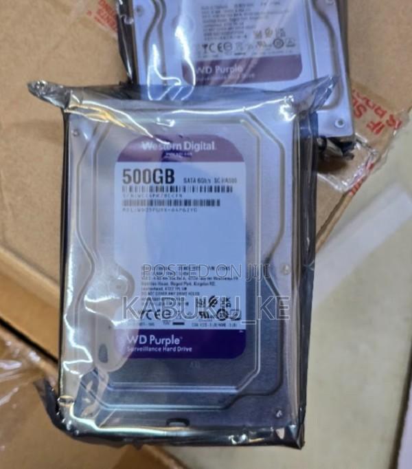500gb Wd Purple Surveillance Internal Hard Drive - main view