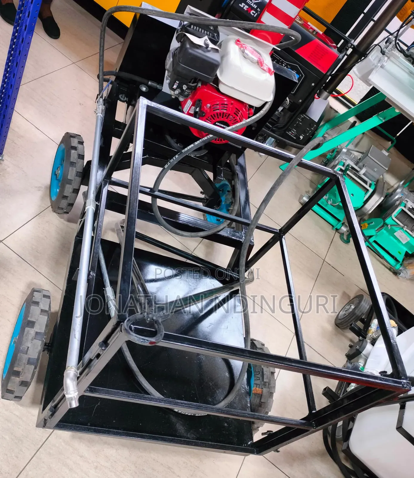 Automatic Bitumen Spraying Machine