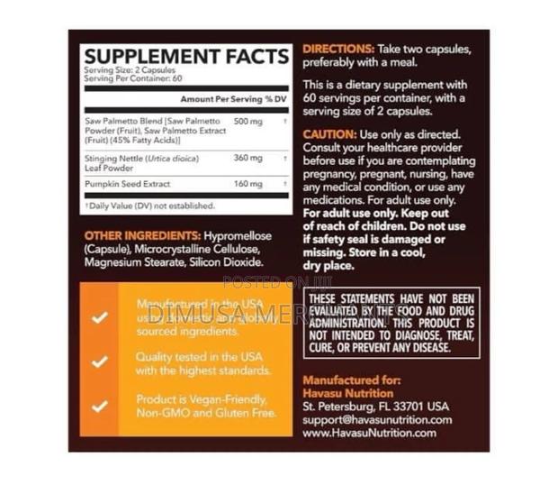 Saw Palmetto Advanced 3x Formula Prostate Support - thumbnail 4