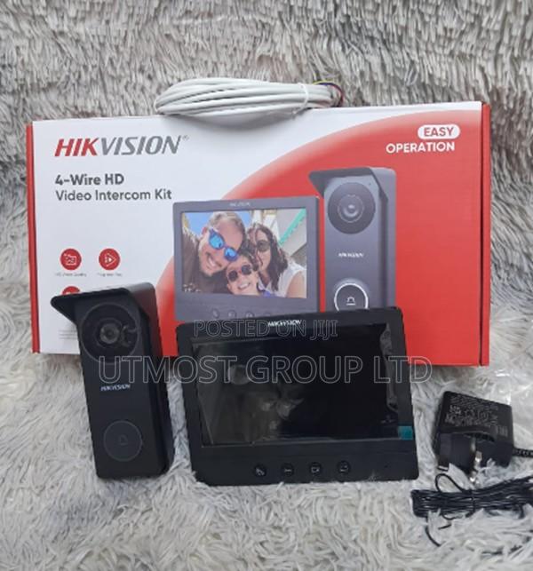Hikvision Video Intercom With Remote Unlock - main view