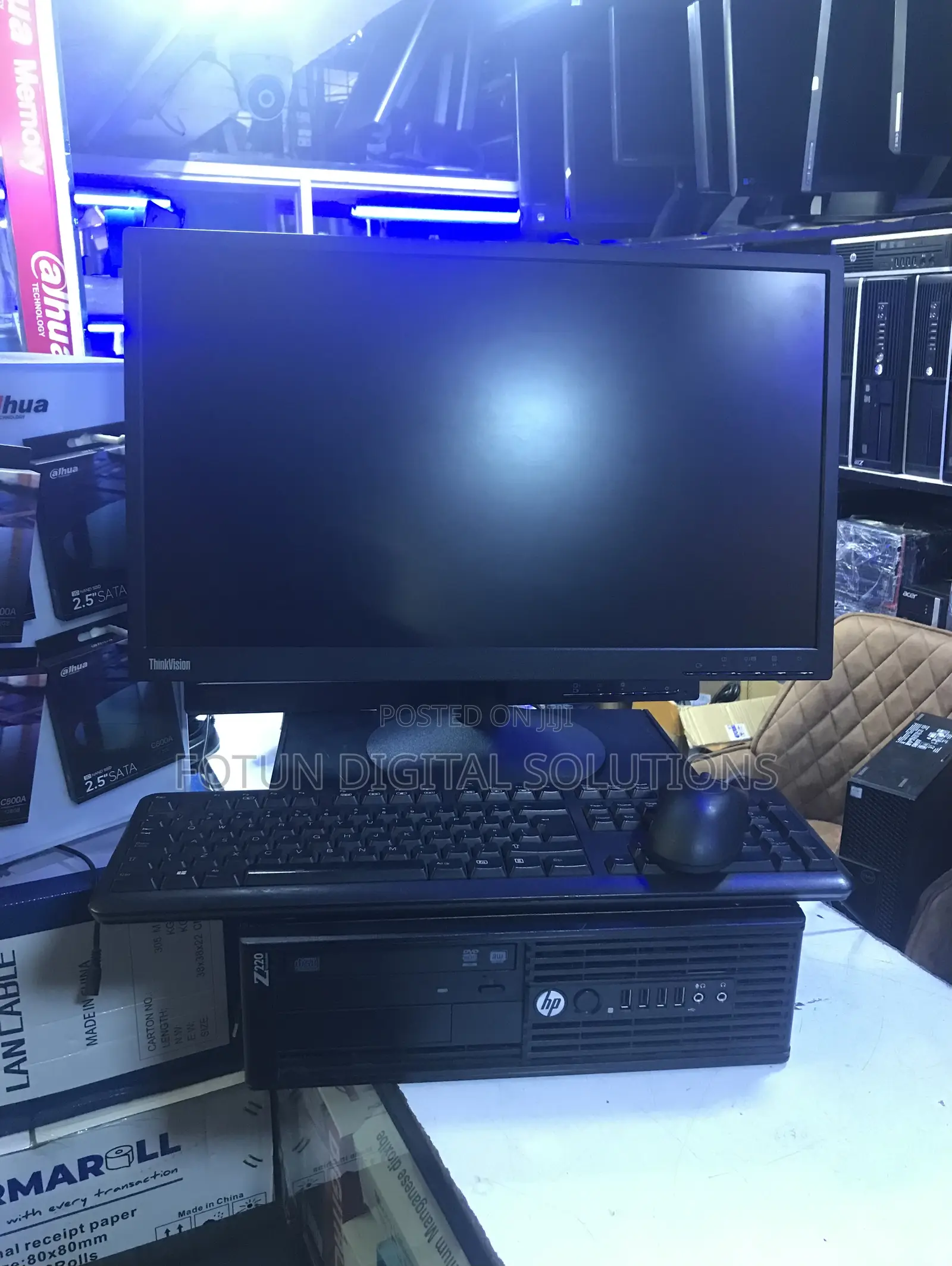 Refurbished Complete Desktop Set: 22" Monitor,I5 2nd/3rd Gen,4gb/500gb