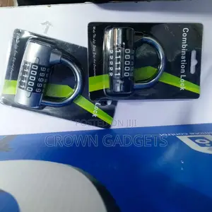 Keyless 5 Digit Password Padlock Zinc Alloy Lock