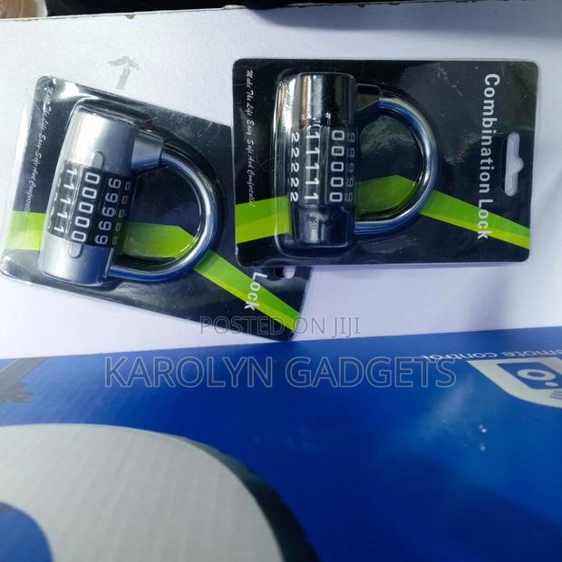 Keyless 5 Digit Password Padlock Zinc Alloy Lock - main view