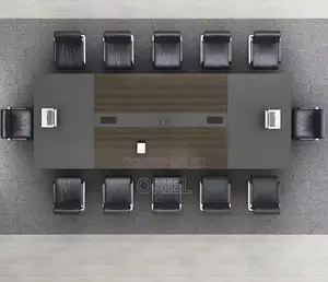Office Table: 3meters Executive Meetings Collaborative Boardroom Table