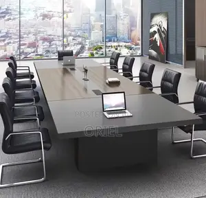 Office Table: 3meters Executive Meetings Collaborative Boardroom Table