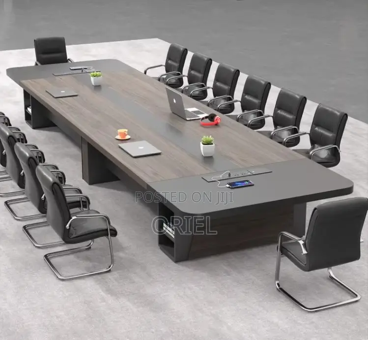 Office Table: 3meters Executive Meetings Collaborative Boardroom Table