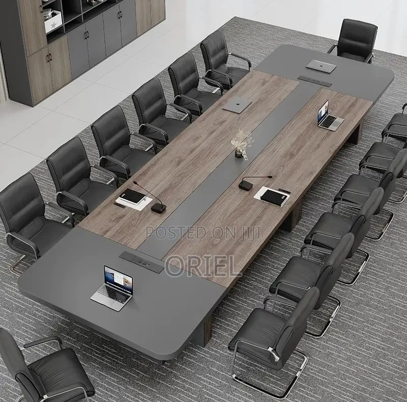Office Table: 3meters Executive Meetings Collaborative Boardroom Table