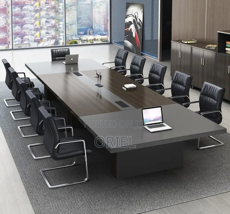 Office Table: 3meters Executive Meetings Collaborative Boardroom Table