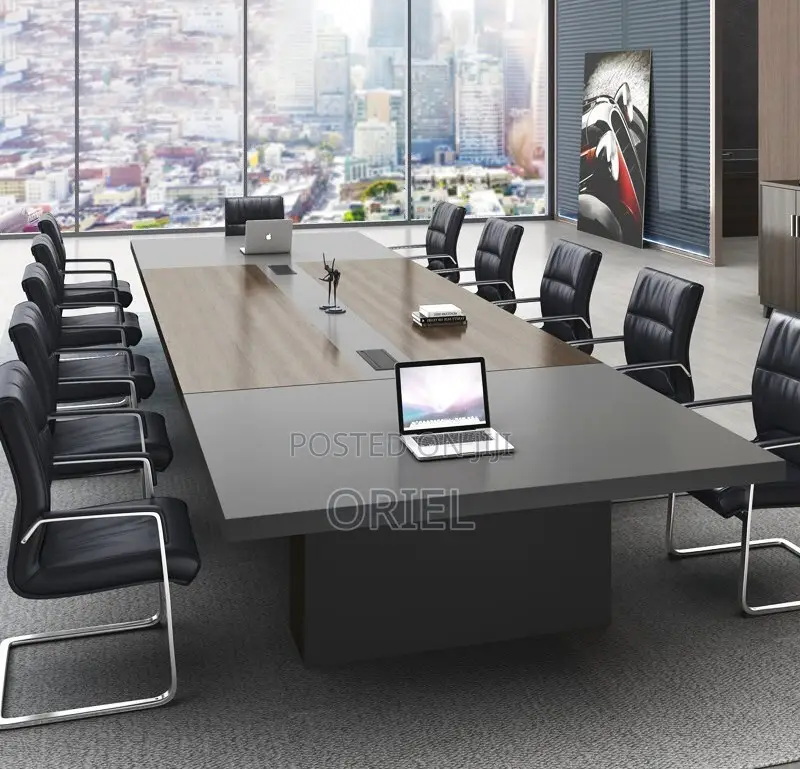Office Table: 3meters Executive Meetings Collaborative Boardroom Table