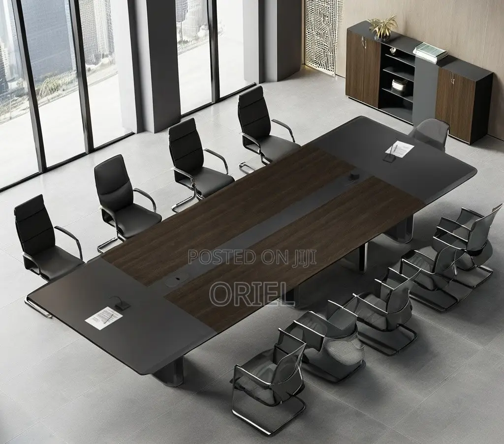 Office Table: 3meters Executive Meetings Collaborative Boardroom Table