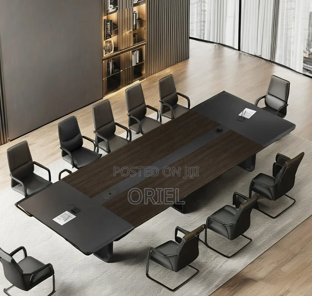 Office Table: 3meters Executive Meetings Collaborative Boardroom Table